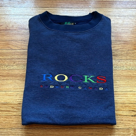 Vintage Rocks Sudbury Canada Crewneck / XL / 90s / Windswept - Picture 8 of 8